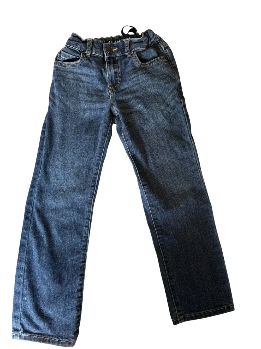 The Children’s Place Boys Size 7 Straight Leg Stretch Jeans Adjustable Waist